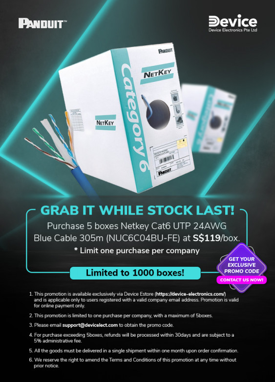 Purchase 5 boxes (NUC6C04BU-FE) at S$119 / box