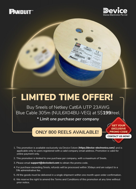 Buy 5 reels of (NUL6X04BU-VEG) at S$199 / reel