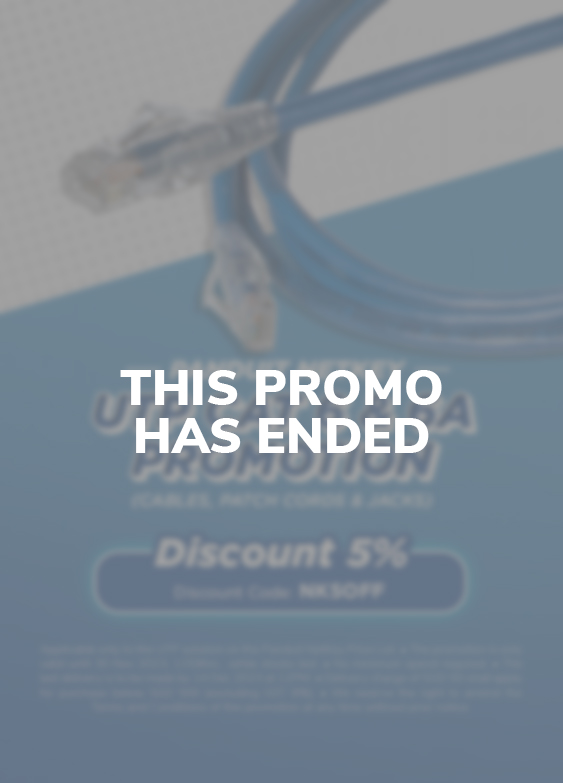 [Ended] Panduit Netkey UTP CAT 6 & 6A PROMOTION