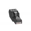 TX6A Category 6A UTP Field Terminable RJ45 Plug with 45° Up/Down Cap