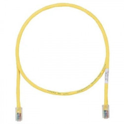 Panduit Cat 6A 28AWG UTP Patch Cord, CM/LSZH, Yellow, 7 meter