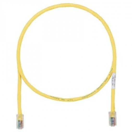 Panduit Cat 6A 28AWG UTP Patch Cord, CM/LSZH, Yellow, 7 meter