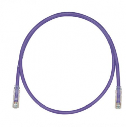 Panduit Copper Patch Cord, Cat 6, Violet 24AWG UTP Cable, 15 Meter