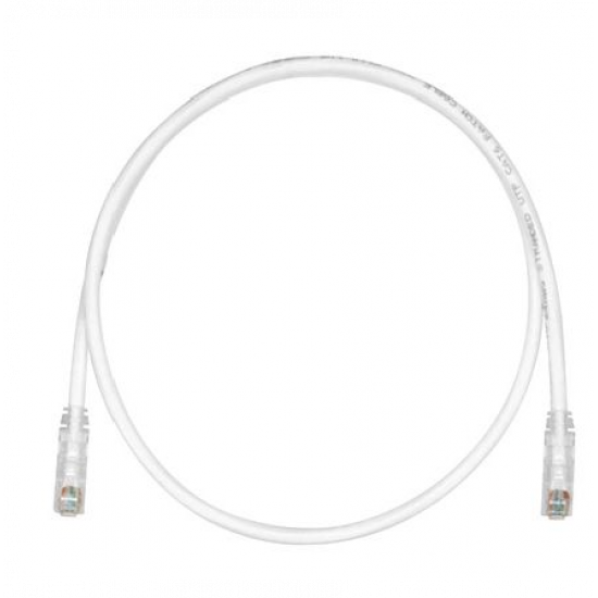 Panduit Copper Patch Cord, Cat 6, Off White 24AWG UTP Cable, 1 Meter