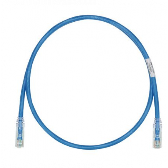Panduit Copper Patch Cord, Cat 6, Blue LSZH 24AWG UTP Cable, 15 Meter