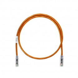 Panduit NetKey Copper Patch Cord Category 6 Orange UTP Cable, 3 Meter