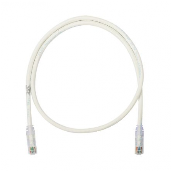 Panduit NK Copper Patch Cord, Category 6, Off White 24AWG UTP Cable, 2 Meter