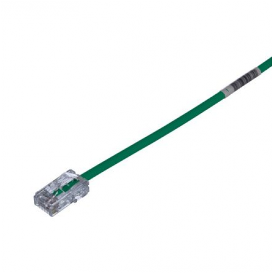 Panduit Copper Patch Cord Cat 5e (SD) 28 AWG Green CM/LSZH UTP Cable, 1m