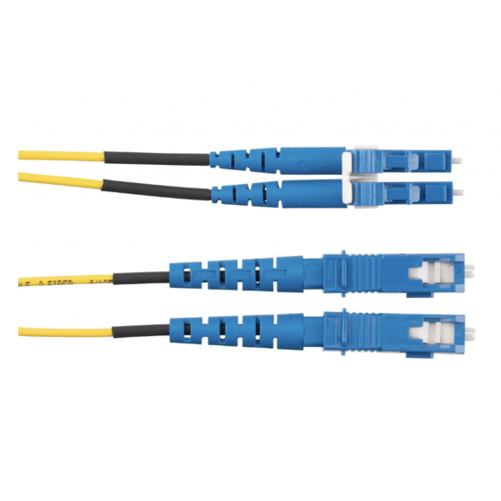 Panduit OS2 2f 1.6mm PC OFNR LC Dup/SC Dup Std Polarity Std IL 5m