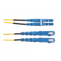 Panduit OS2 2f 1.6mm PC OFNR LC Dup/SC Dup Std Polarity Std IL 8m