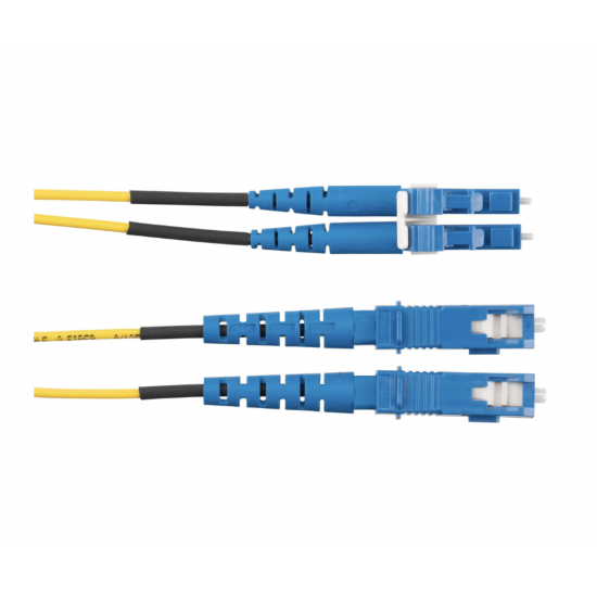 Panduit OS2 2f 1.6mm PC OFNR LC Dup/SC Dup Std Polarity Std IL 8m
