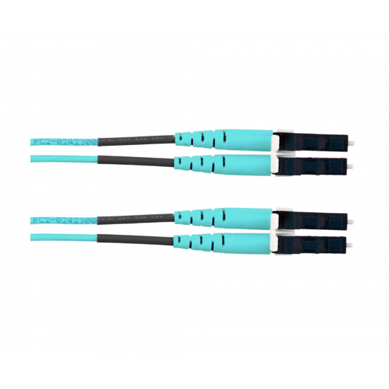 Panduit OM3 2f 1.6mm PC OFNR LC Dup/LC Dup Std Polarity Std IL 2m