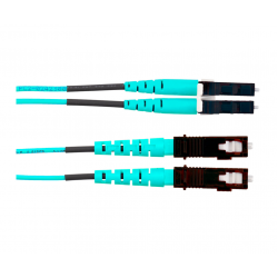 Panduit OM4 2f 1.6mm PC LSZH LC Dup/SC Dup Std Polarity Std IL 2m
