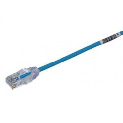 Panduit *NS* Copper Patch Cord, Category 6 Performance 28 AWG, Blue CM/LSZH Cable, 10 inches