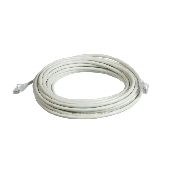 Panduit NetKey CAT6A UTP Patch Cord White, 1m