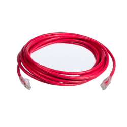 Panduit Netkey Cat6A Patch Cord, CM/LSZH, Red, 3 Meter