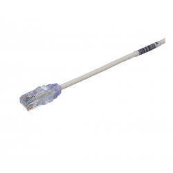Panduit Copper Patch Cord, Category 6 Performance 28 AWG, UTP, Off White CM/LSZH Cable, 2.5 Meter