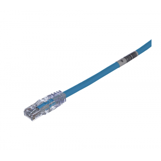 Panduit Copper Patch Cord, Cat 6, 24AWG, Blue UTP Cable, 7 Meter