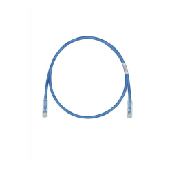 Panduit Copper Patch Cord, Cat 6, 24AWG, Blue LSZH UTP Cable, 12 Meter