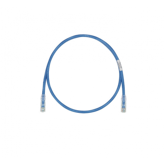 Panduit Copper Patch Cord, Cat 6, 24AWG, Blue LSZH UTP Cable, 12 Meter